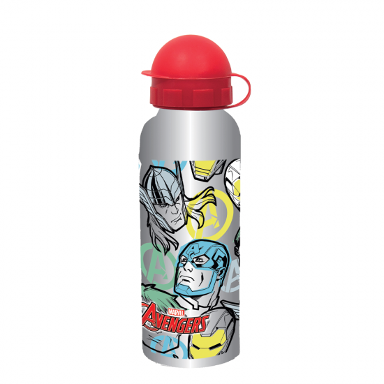 Gim Παγουρίνο Μεταλλικό Στενό Avengers 520ml (557-55232) Gim Παγουρίνο Μεταλλικό Στενό Avengers 520ml (557-55232)